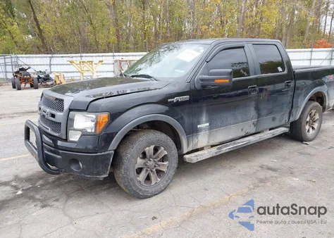 2011 Ford F-150 Fx4 from USA, damaged, VIN 1FTFW1ET2BFC89285